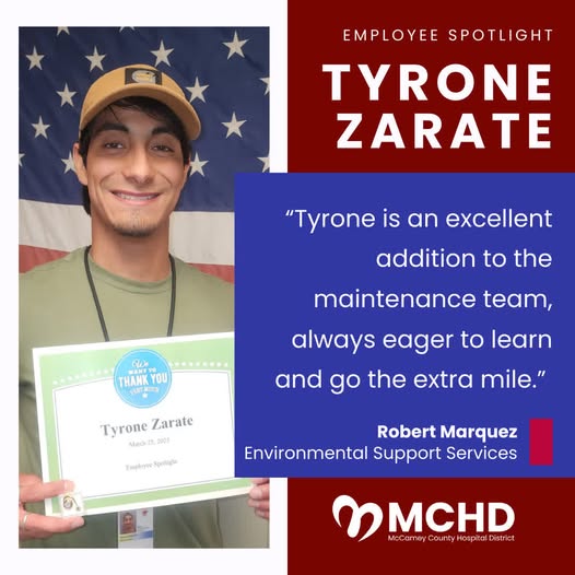 image of employee spotlight promoting the director of environmental services