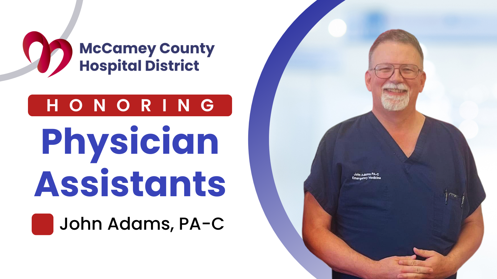 image of recognition for physician assistants at MCHD