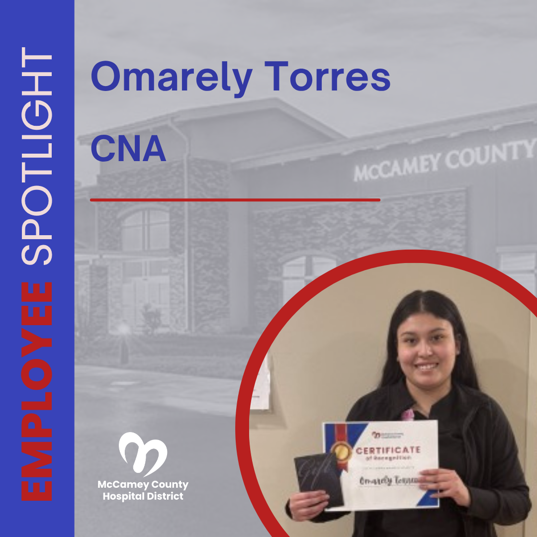 Employee spotlight promotional image of staff